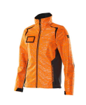Zacht shell jack met reflecterende effecten Maat hi-vis oranje/zwart-blauw, MG320 Mascotte Versnellen Veilig 19212