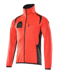 Fleece jumper hi-vis red/black-blue, MG260 Mascot Accelerate Safe 19403