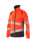 Damen Warnschutz Jacke Hi-vis Rot/Schwarzblau Mascot Accelerate Safe 19008