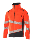 Warnschutz Jacke Hi-vis Rot/Schwarzblau Mascot Accelerate Safe 19009