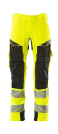 broek met kniezakken maat Hi-vis geel/zwart Mascot Accelerate Safe 19079