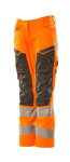 Damen Warnschutz Bundhose Hi-vis Orange/Dunkelanthrazit Mascot Accelerate Safe 19578