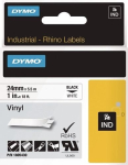 m zwart op Dymo