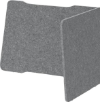 Acoustic enclosure WxH grey-mottled 2-sided