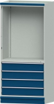Schubladenregal H2200xB1015xT720 Promat Modell