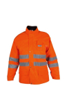 Warn-Schnittschutzjacke Forest Jack leuchtorange EN 381 Teil 11 Kl.1, ISO 20471, Kl.3
