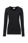 Ladies' longsleeve performance black MG190 Hakro 179