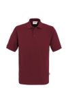 Polo shirt top wine red MG200 Hakro 800