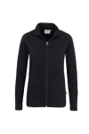 Ladies interlock jacket black BW220 Hakro 227
