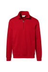 Premium zip sweatshirt red MG300 Hakro 451