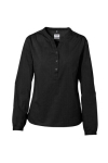 Tunic blouse stretch comfort fit black MG120 Hakro 113