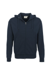 Premium hooded sweat jacket ink MG300 Hakro 605