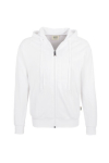 Premium hooded sweat jacket white MG300 Hakro 605
