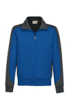 Contrast Performance sweat jacket royal blue/anthracite MG300 Hakro 477