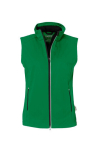Sarina regular fit lichte softshell bodywarmer Maat geelgroen PO170 Hakro 254