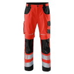 Hose Reflectiq PSA 2 warnrot/schwarz, MG270 Kübler 2207