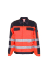 Tailleband jasje Maat oranje-navy, MG320 Planam hoge zichtbaarheid bescherming