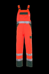 Dungarees orange-green, MG320 Planam high visibility protection