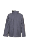 Winter-Parka grau-schwarz, MG310 Planam Winterparka Canvas