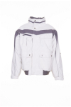 Winter-Blouson reinweiß-zink, PO Planam Plaline