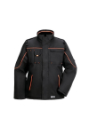 Winter jacket black/orange, PO Planam Piper Outdoor