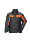 Winter jacket anthracite/orange, PO Planam Cosmic Outdoor