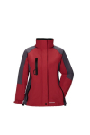 Dames weerbestendig jack, 3-in-1 Maat rood/grijs, PO Planam Shape Outdoor