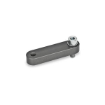 Klemarm met draadgat GN 875.3-AL-12-48-HE