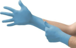 Nitril-Einweg-Handschuhe 0,7mm blau, puderfrei Ansell Microflex 92-134 100er Box