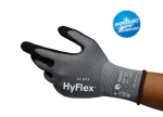 Nitrile gloves cut-resistant, EN16350 Ansell HyFlex 11-571