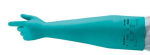 Handschuhe Nitril Chemikalienschutz L=640 nahtlos grün Ansell Alpha Tec 58-008