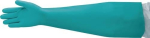 Nitrile chemical protection gloves L=640 seamless green Ansell Alpha Tec 58-008