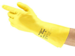 Handschuhe Nitril Chemikalienschutz L=320 gelb Ansell Alpha Tec 37-220