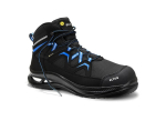 Veiligheidslaarzen Maat S3 ESD Formulier B Elten Fry XXG Pro GTX Black-Blue Mid