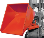 Spänebehälter 0,6 m³ BxTxH 1260x1070x835 Trgf. 1000 kg