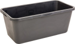 Mortierdoos 65 l, zwart Gripline-D