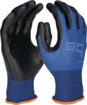 Handschoenen Maat blauw/zwart Cat.II PRO FIT Spike