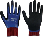 Handschoenen Maat blauw Cat.II Solidstar Nitril Grip Complete 1462