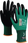 Cut-resistant gloves black/green, Cat.II Honeywell Cut Advanced 9904