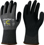 Cut-resistant gloves grey/black, Cat.II Leipold LeiKaFlex Cut RL 1636