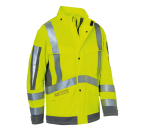 Protectiq High Vis arc 2 PSA 3 jas Maat L waarschuwing MG300 Kübler 1395