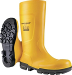 Rubber boots S5 steel cap & sole Dunlop Work-It Full Safety Wellington