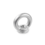Ring nut DIN 582-M10-A4 stainless steel AISI 316L