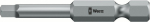 Bit 4-kant innen 1/4" zähart Wera 868/4 V