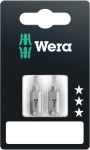 Bit 4-kant innen 1/4" zähhart 2er SB-Pack Wera 868/1 V