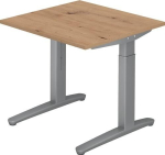 Bureau HxBxD 650 - 850x800x800 rechte A-actief