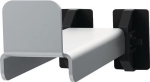 Cable holder for perforated panels Length bag of 2 Bedrunka+Hirth SimplaClip