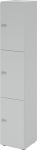 Lockerkast 3 compartimenten HxBxD 2156x400x420 cijferslot Hammerbacher