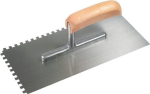 Smoothing trowel LxW 280x130 mm Toothing 6x6 Thickness 0.7 mm Swan