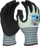Cut-resistant gloves 8 light green/black Cat II EN 388, 407 Pro Fit Green Cut D